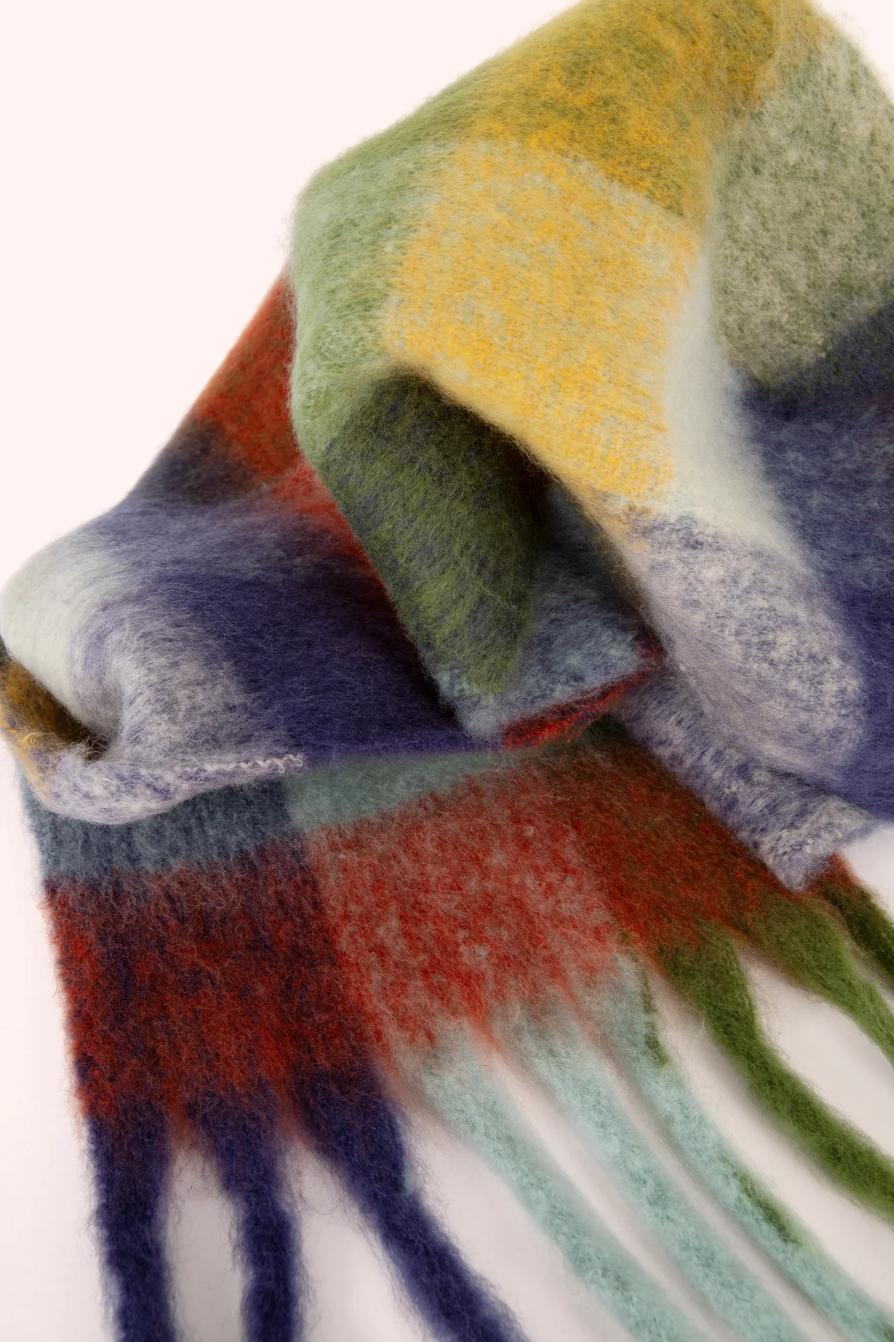 Molly Cosy Scarf In Navy Mix