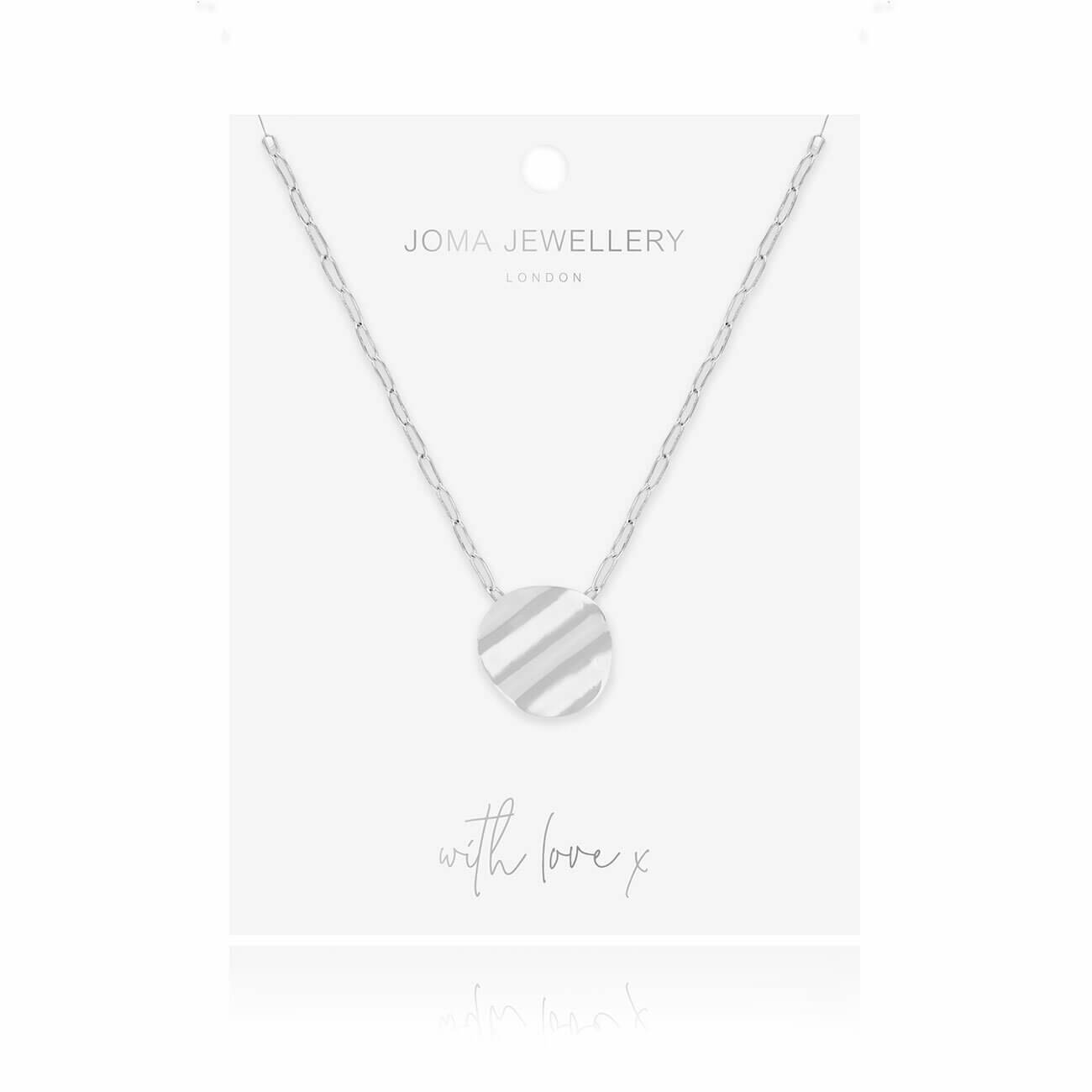 Amara | Silver Ripple | Necklace | 46cm + 5cm Extender