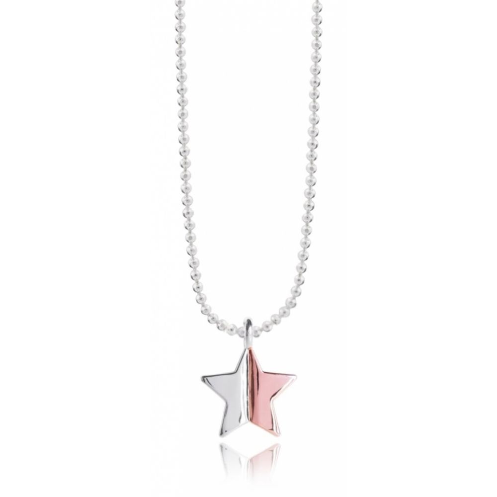 ASTRA Necklace - Two Tone Star