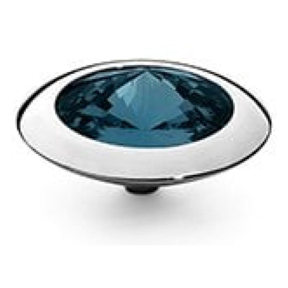 Famosa Silver 16mm Tondo Ring Top Montana