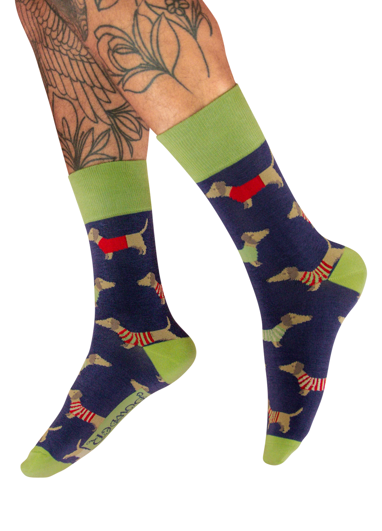 Men's Socks - Sausage Dog