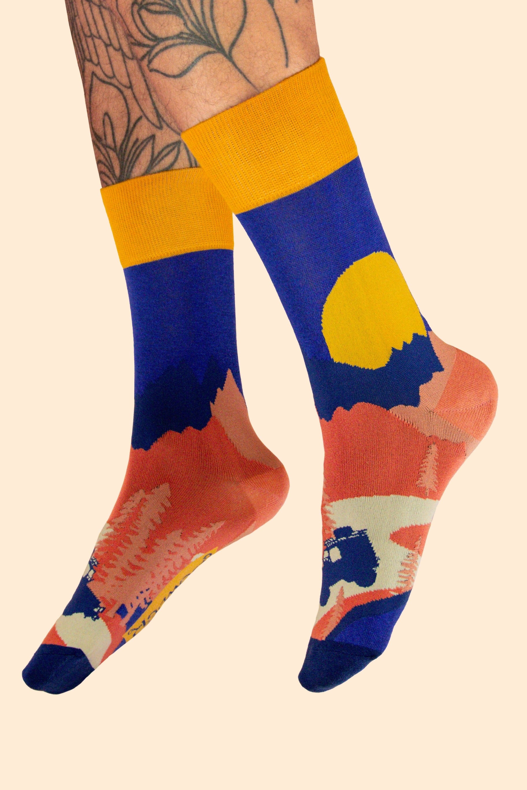 Winding Road Men's Socks