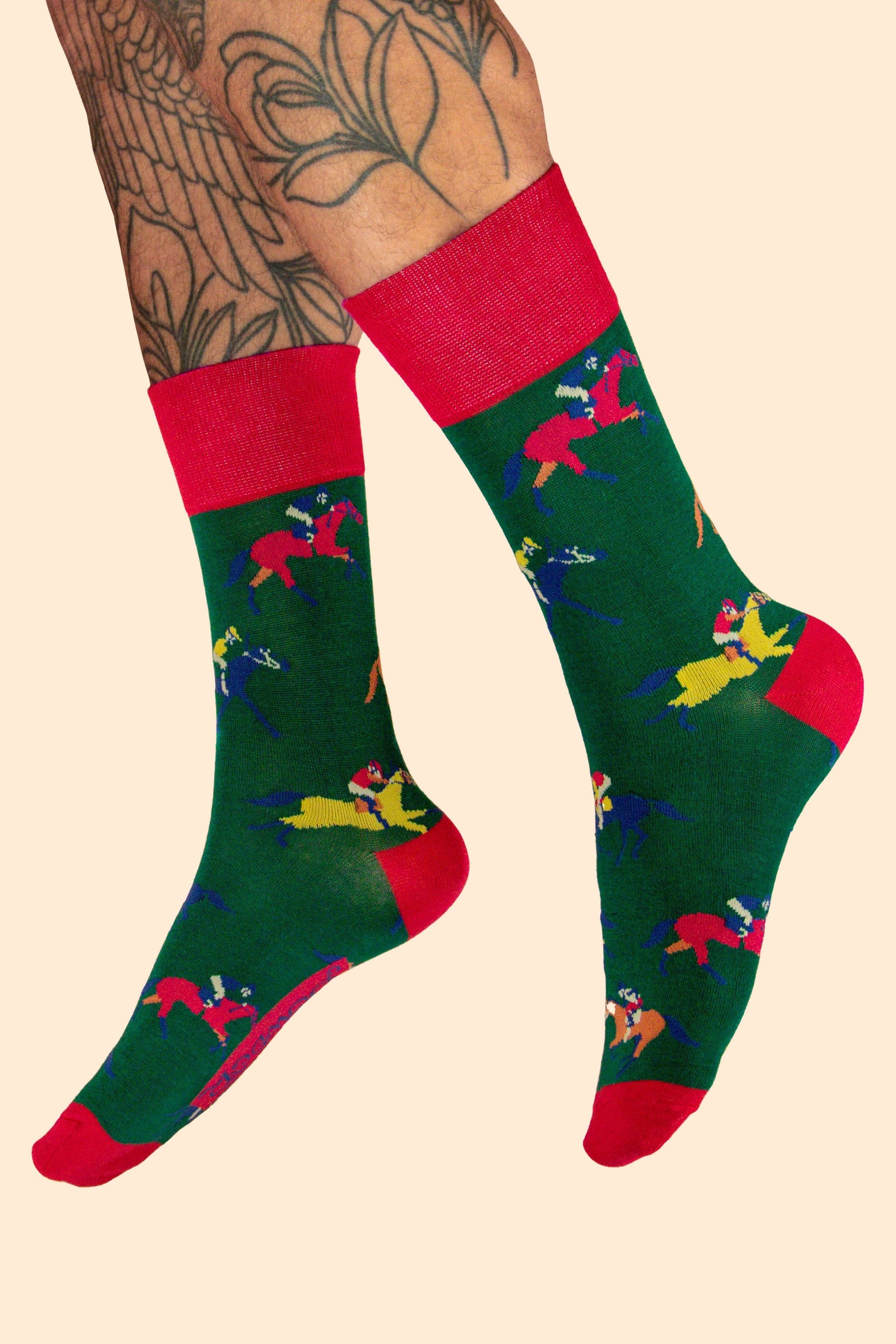 Races Men's Socks - Racing Green
