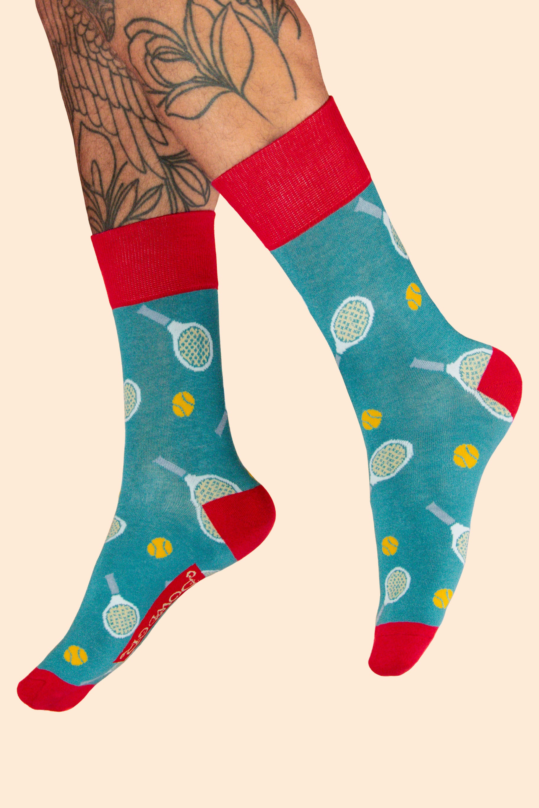 Centre Court Men's Socks-Teal
