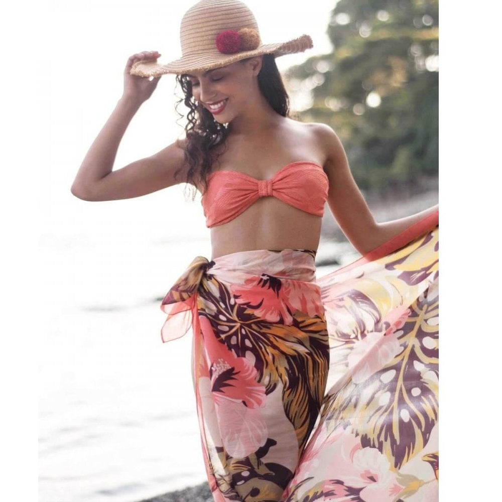 Hibiscus Sarong Pink Mix