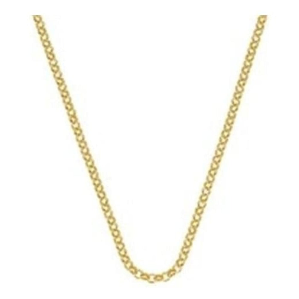 Yellow Gold Plate Sterling Silver Belcher Chain 24"