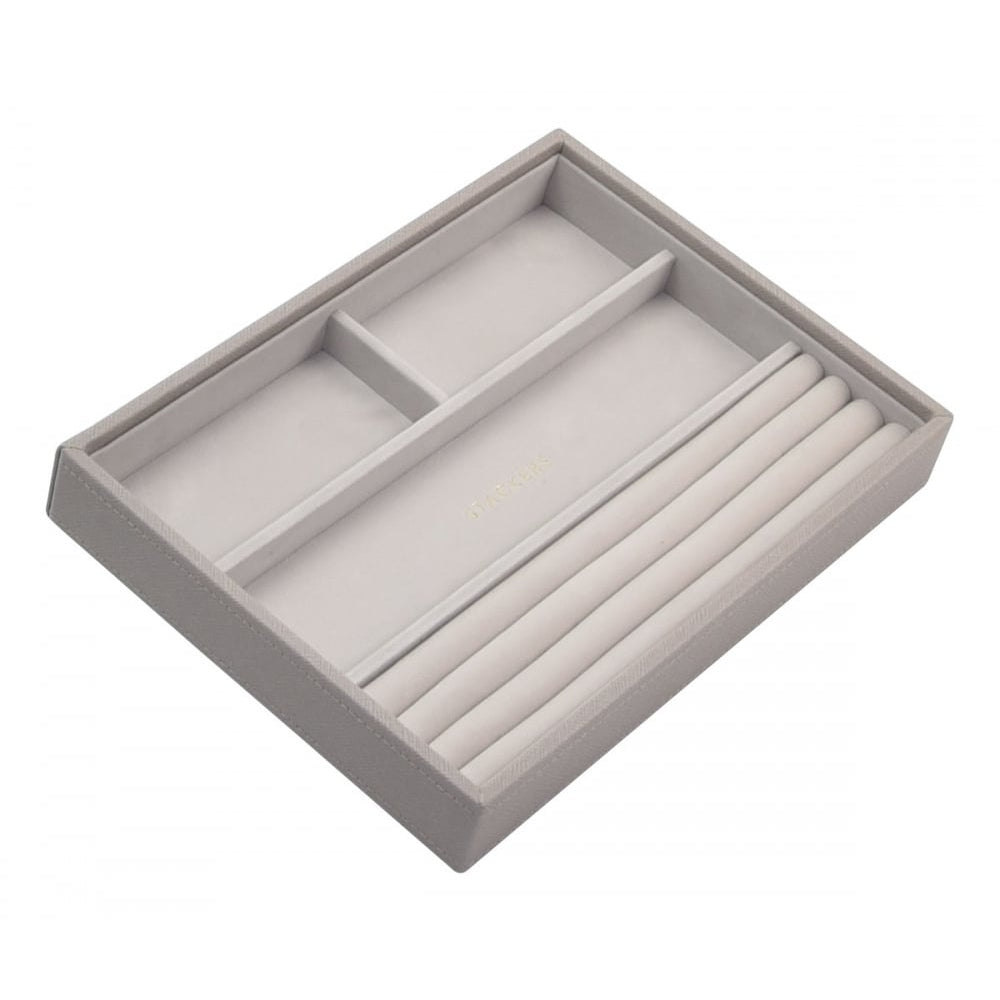Taupe & Grey Classic 4 Section Stacker