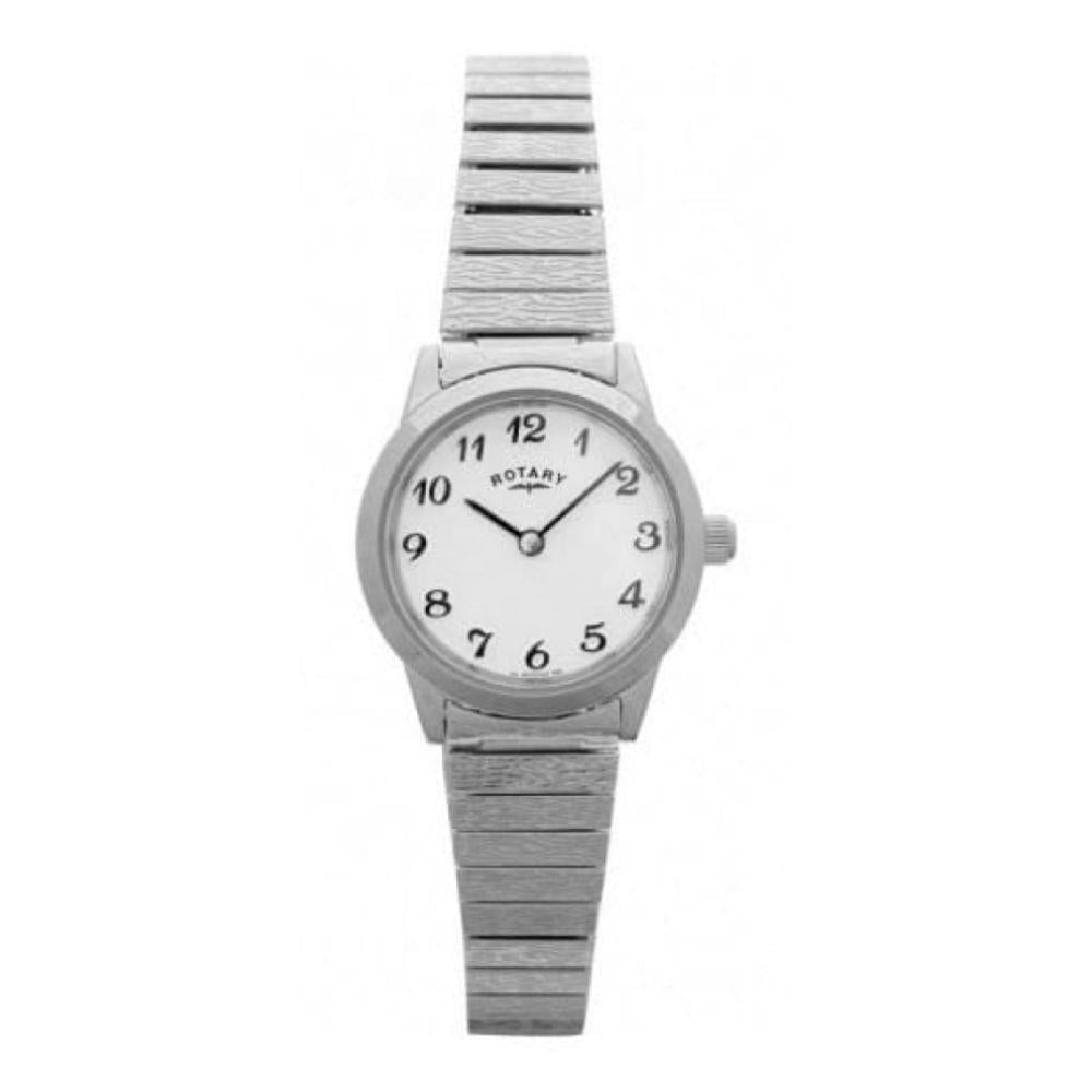 Stainless Steel Ladies Expandable Bracelet Watch