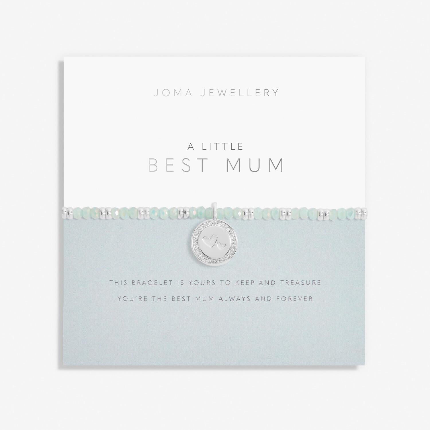 Live Life In Colour A Little 'Best Mum' Bracelet