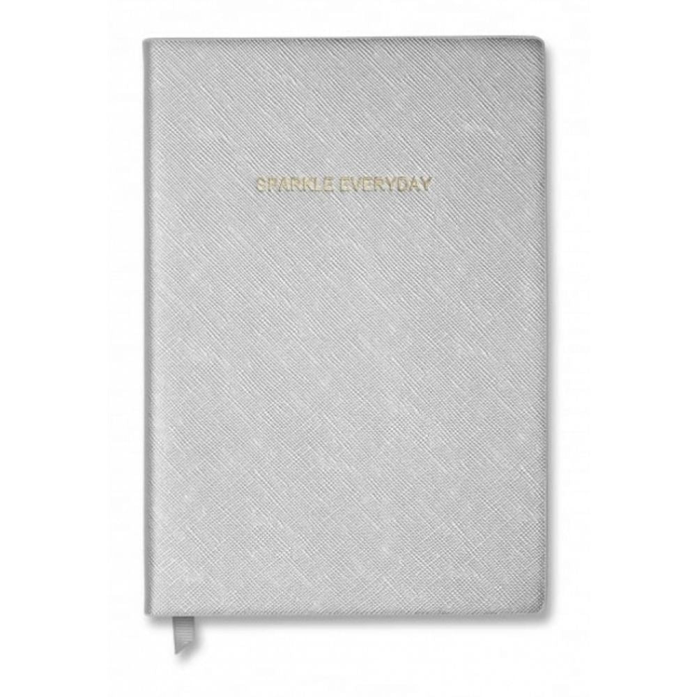 Small Notebook - Sparkle Everyday - Metallic Silver