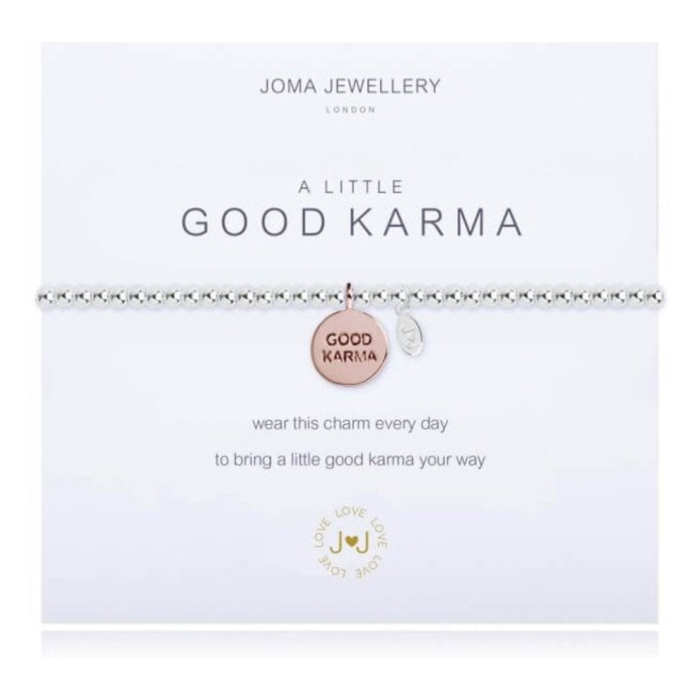 A Little 'Good Karma' Bracelet