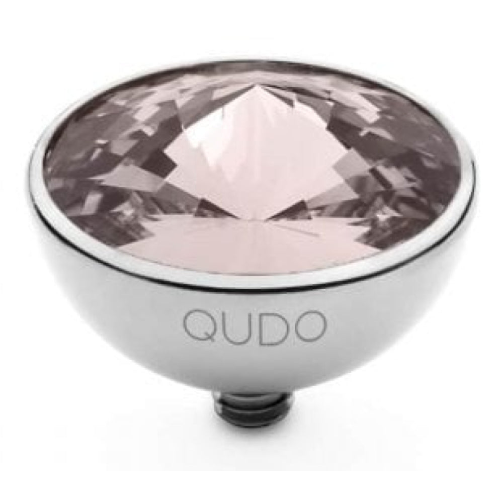 Famosa Silver 13mm Bottone Ring Top Light Amethyst