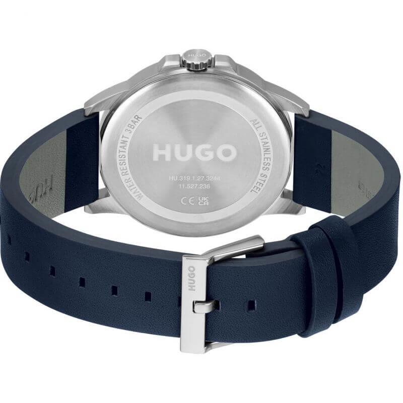 FIRST White Dial & Blue Leather Strap Gents Watch