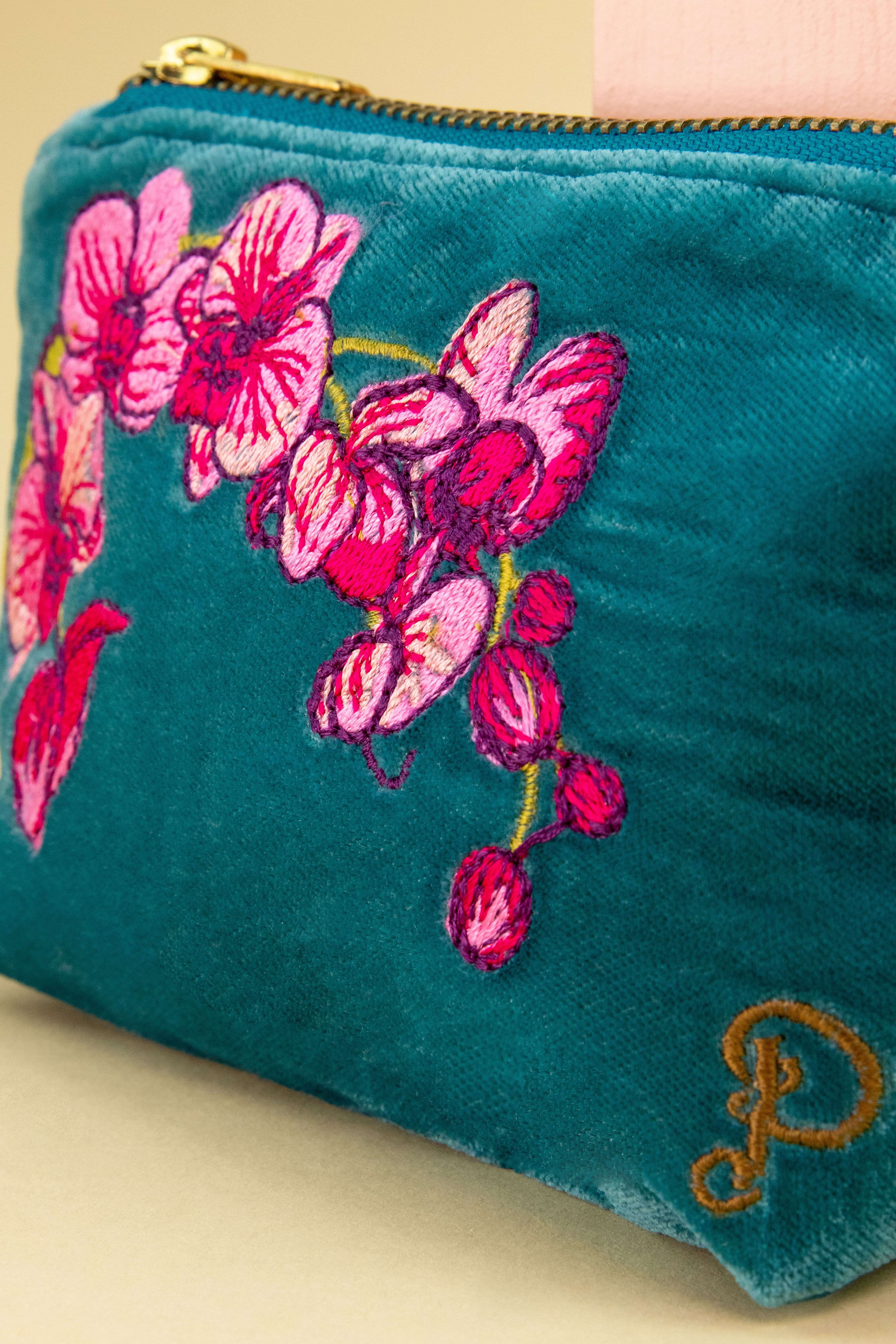 Spring Orchid Mini Pouch
