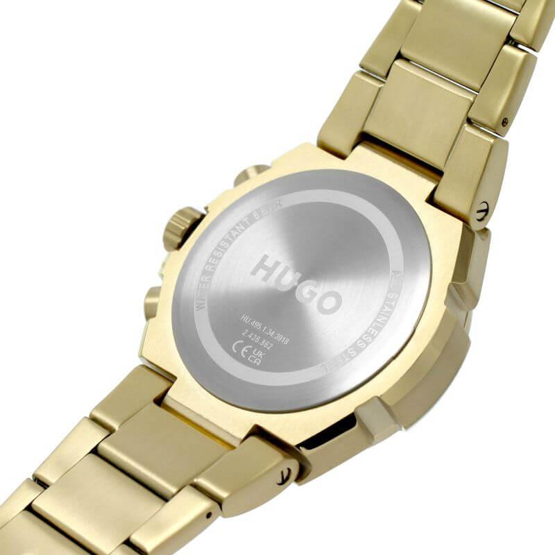 # WILD Gold Plated Multifunction Gents Watch