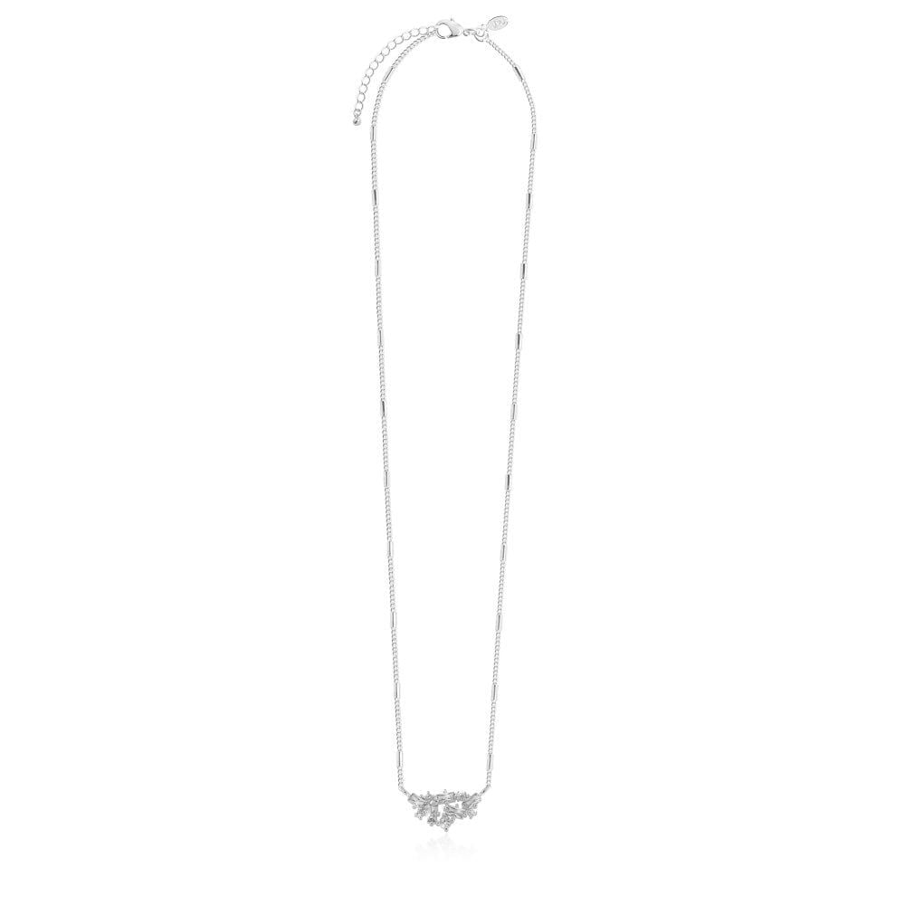 Be The Sparkle Silver Pendant Necklace 46cm+5cm
