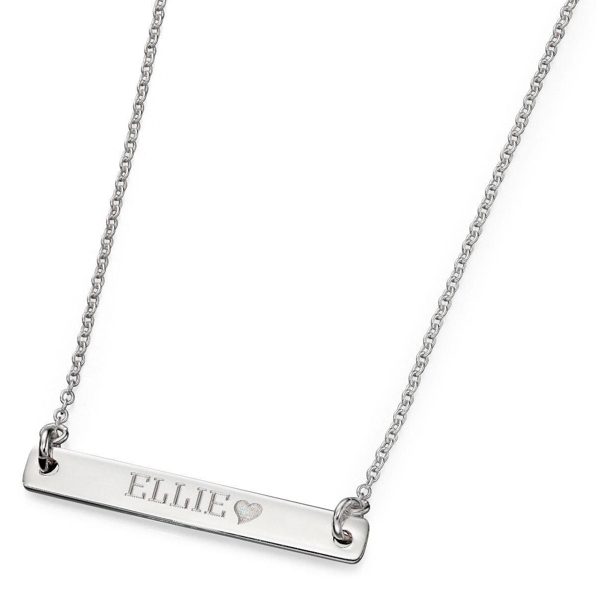 ID Bar Necklace 42cm-47cm