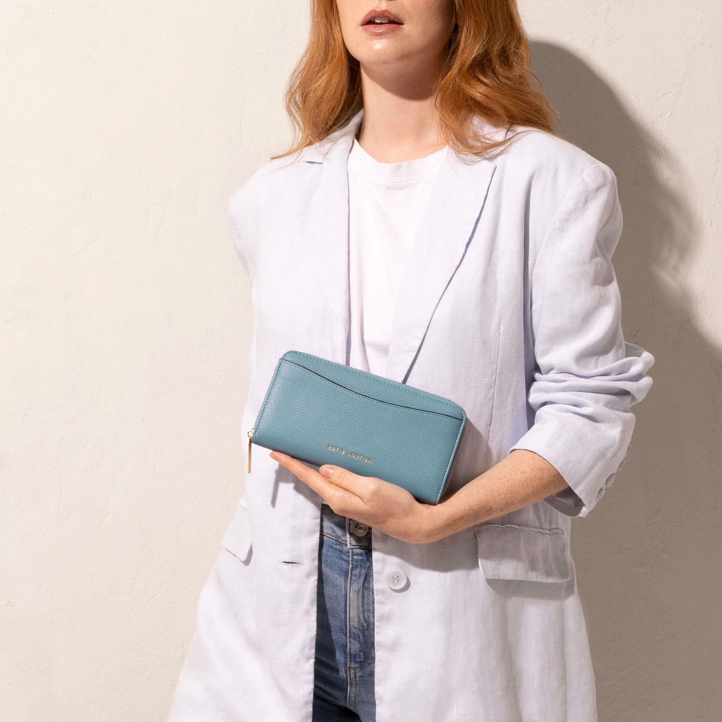 Cara Purse | Blue | 10 X 20 X 2.7cm