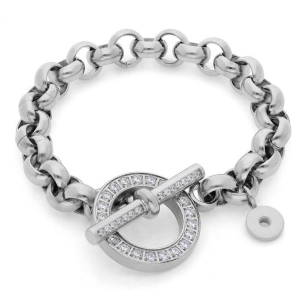 Inter Changeable Bracelet Como Deluxe Silver-Small