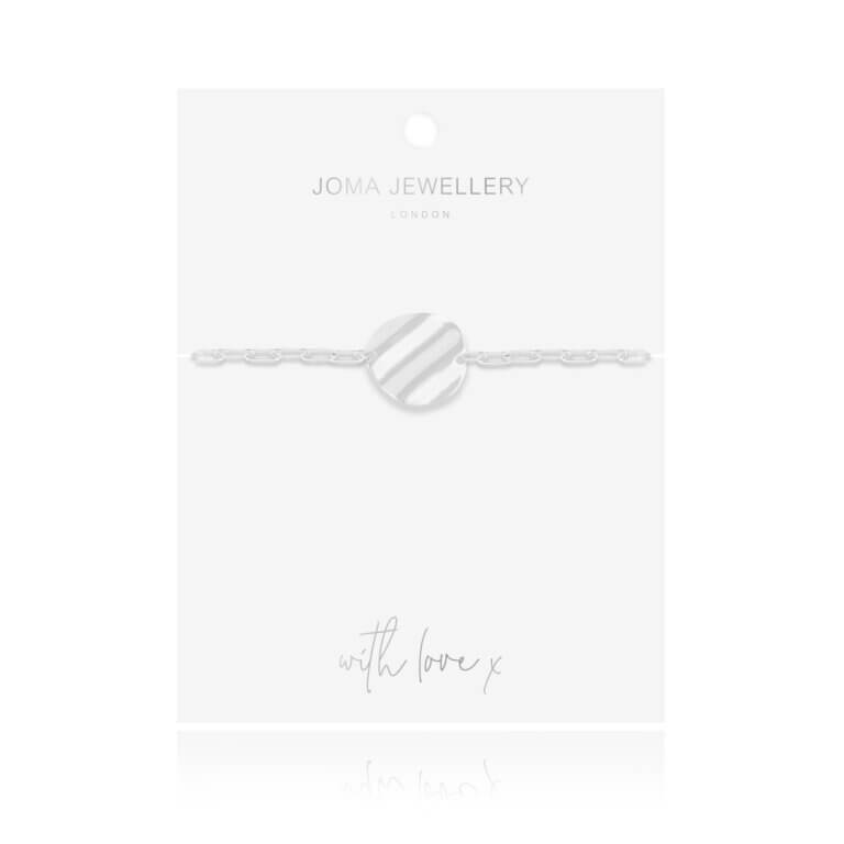 Amara Ripple Bracelet- Silver
