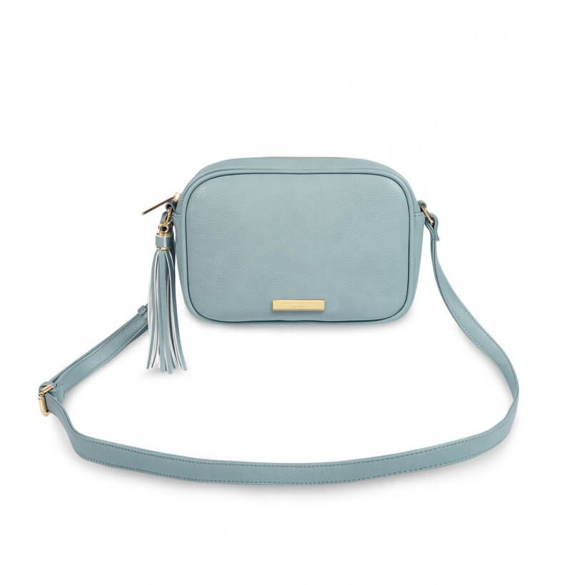 Sophia Tassel Crossbody Bag | Pale Blue
