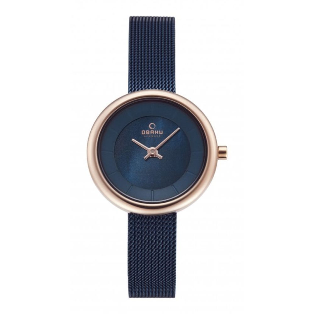 STILLE - OCEAN Blue MOP Dial & Mesh Bracelet Strap Ladies Watch