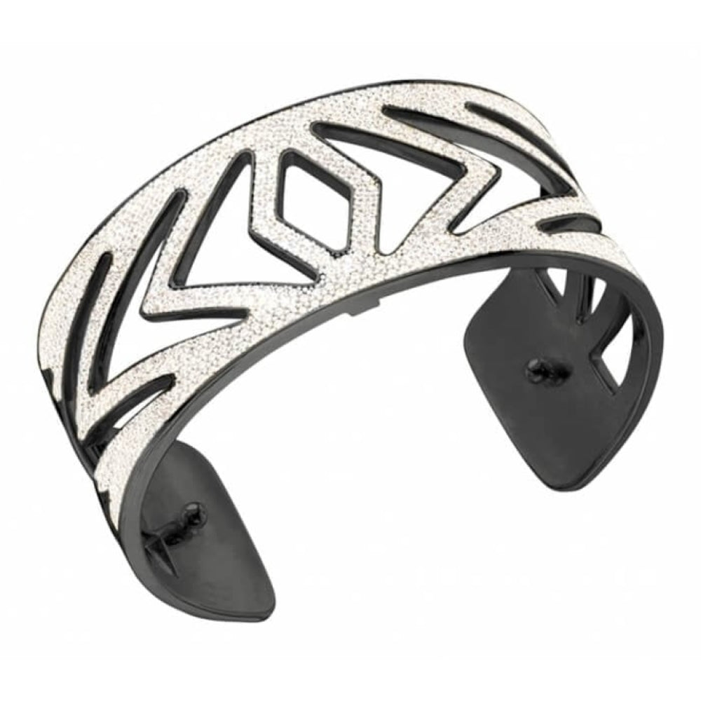 Gunmetal Plated Rafters Patteren 25MM Cuff