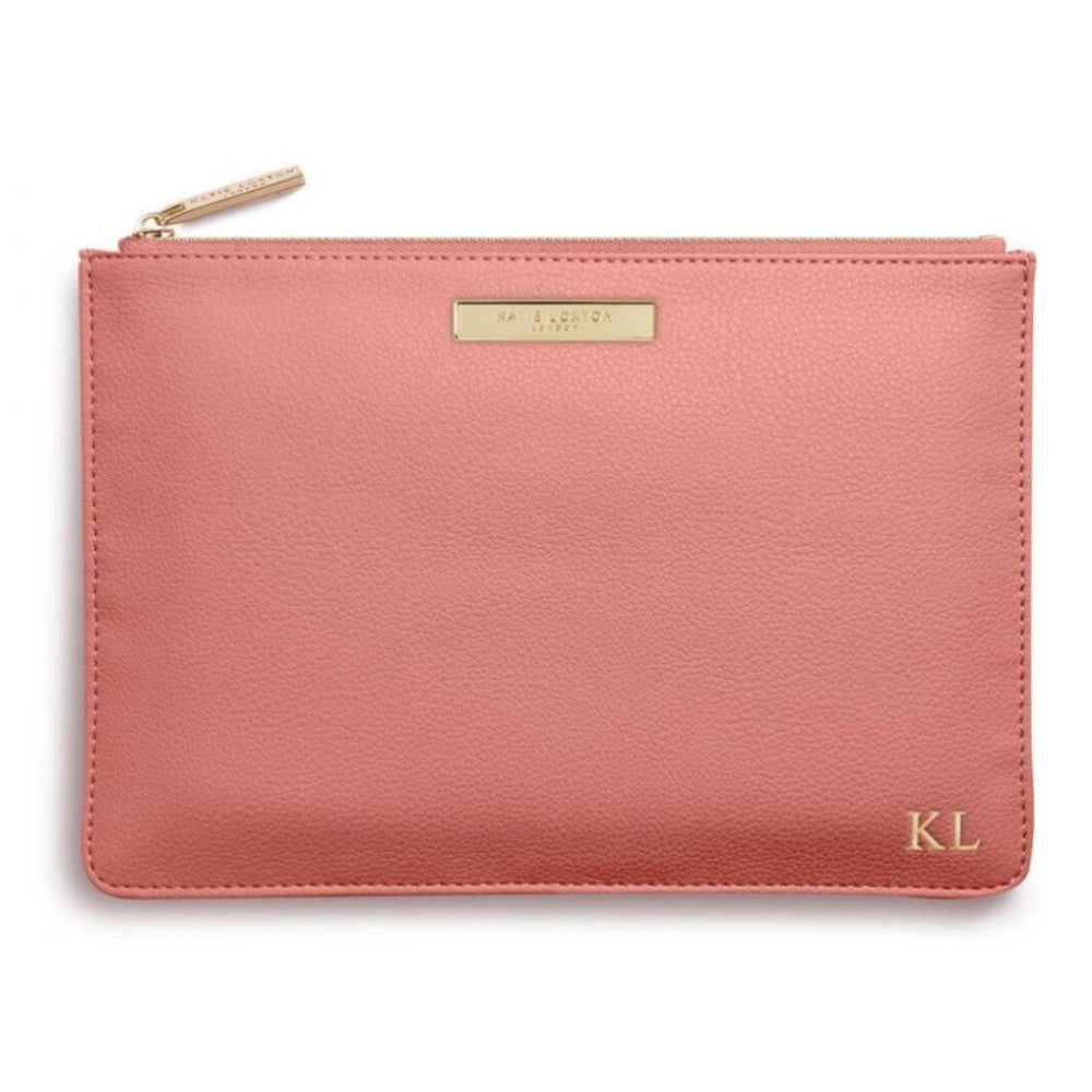 Soft Pebble Pouch | Salmon Pink | 16 X 24 Cm