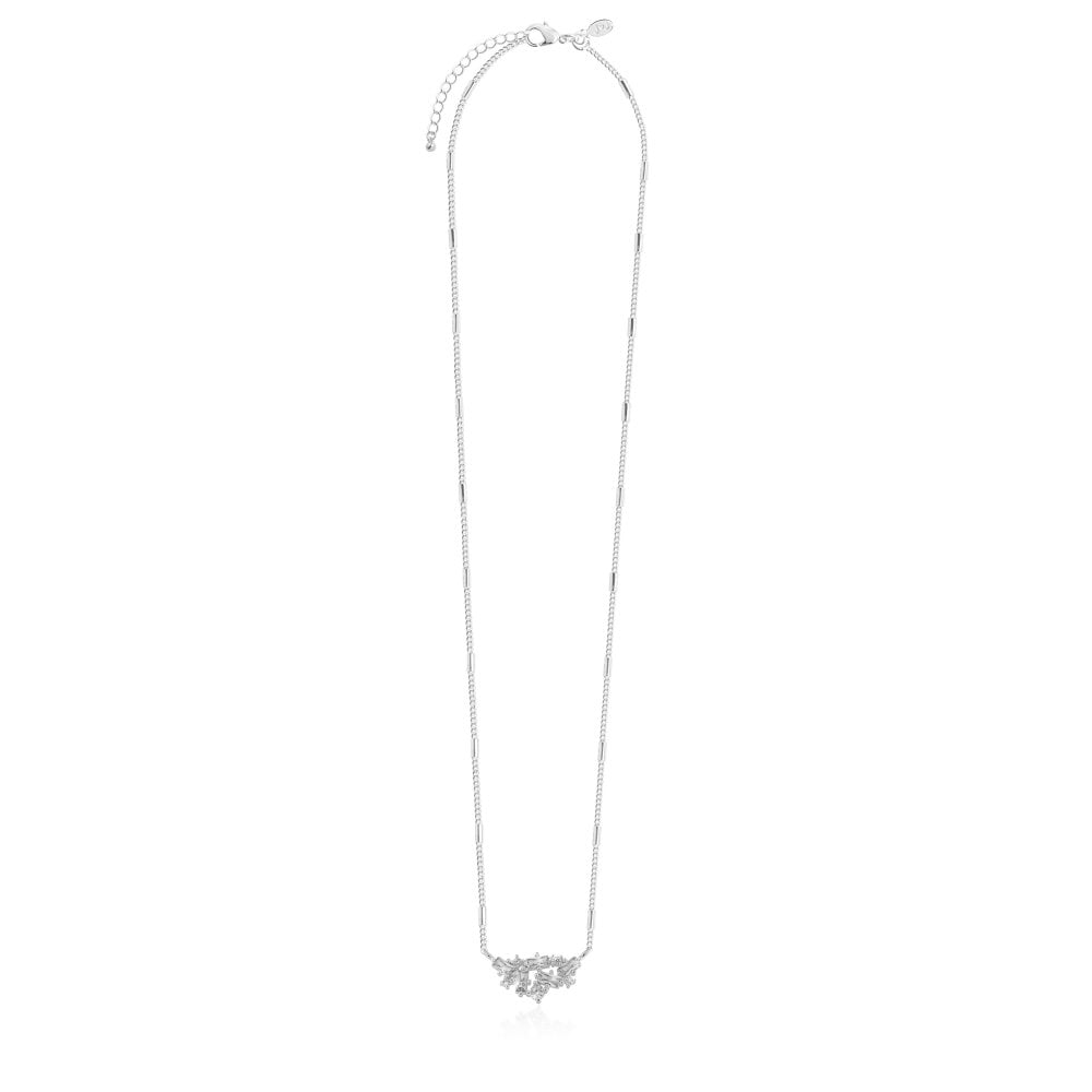 Be The Sparkle Silver Pendant Necklace 46cm+5cm