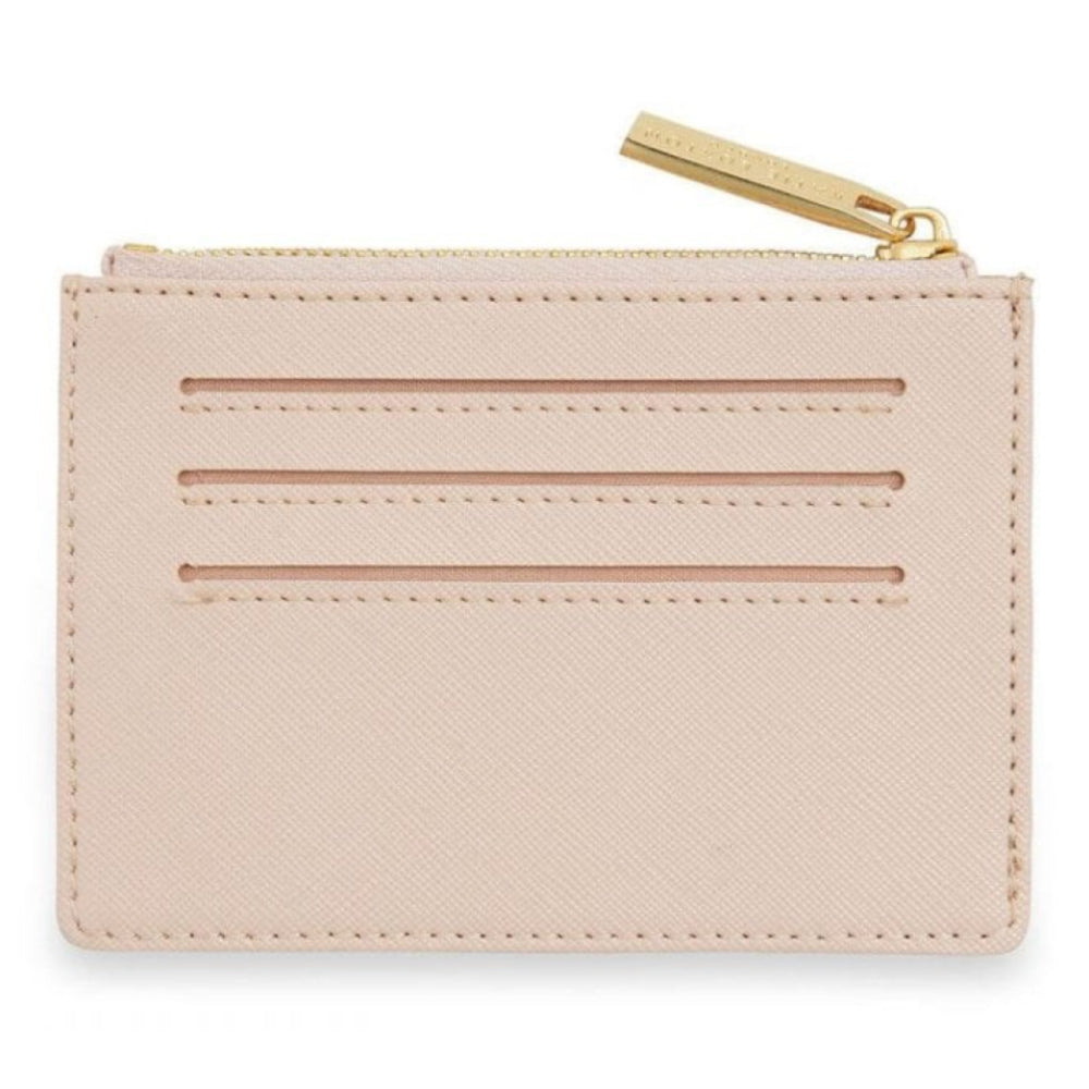 Palm Print Card Holder | Nude Pink | 12.5 X 8.5cm