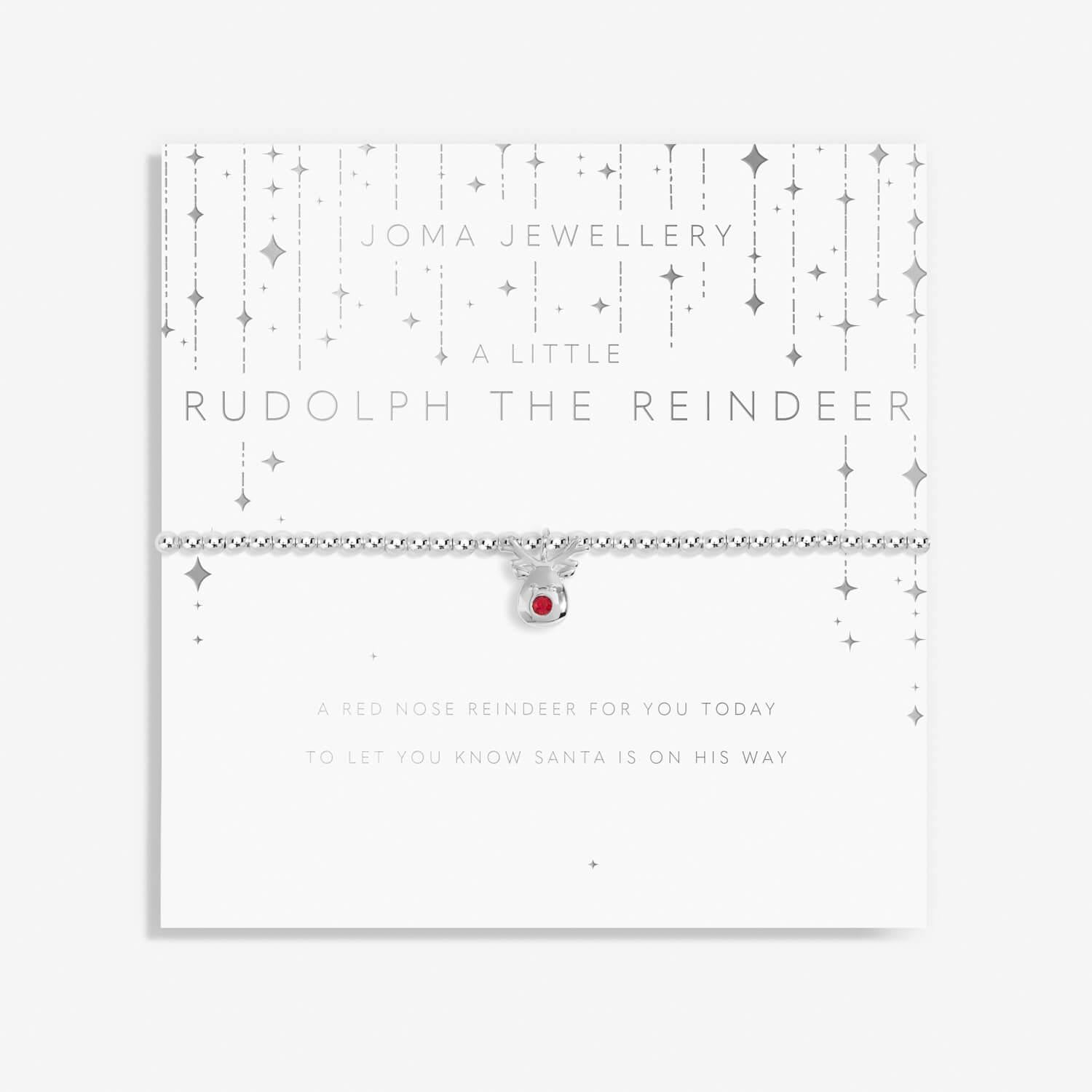 Children's Christmas A Little 'Rudolph The Reindeer' Bracelet