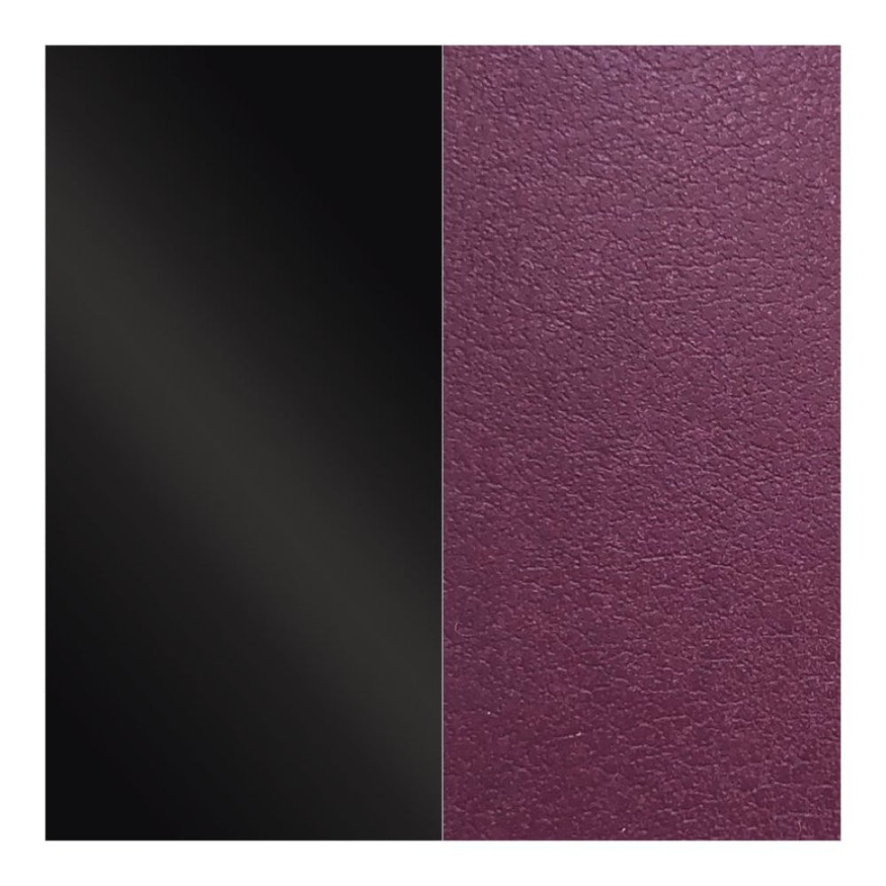 Patent Black / Dark Purple Leather Insert