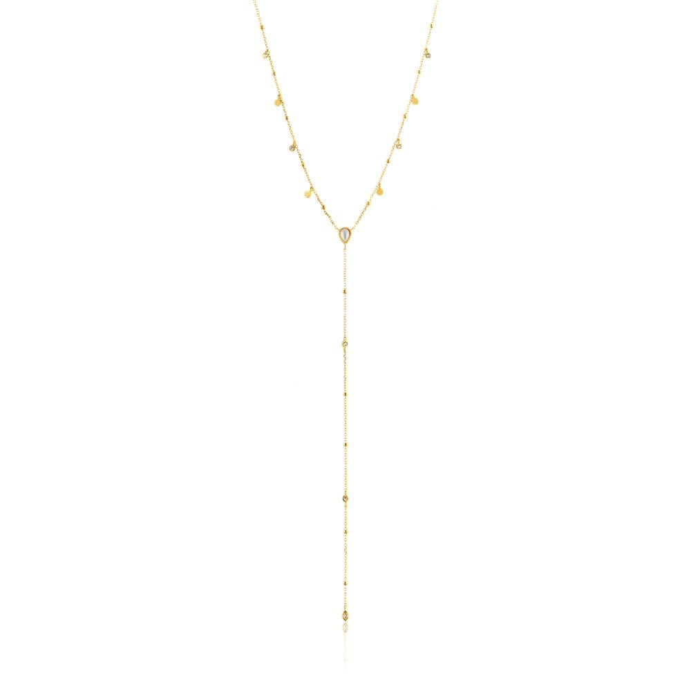 Dream Y Necklace Gold