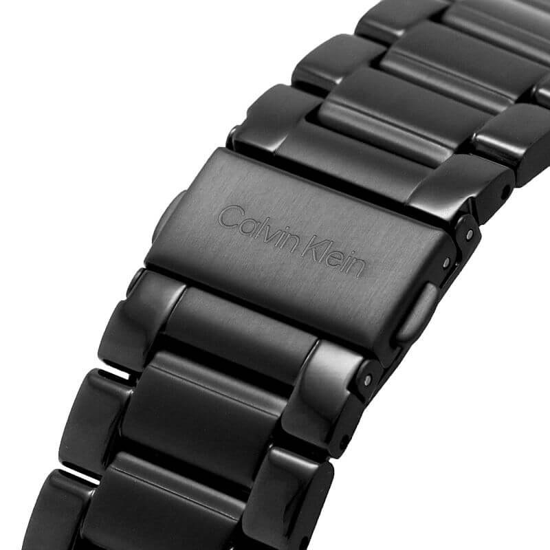 Sport Multi-function Black Dial & Bracelet Watch