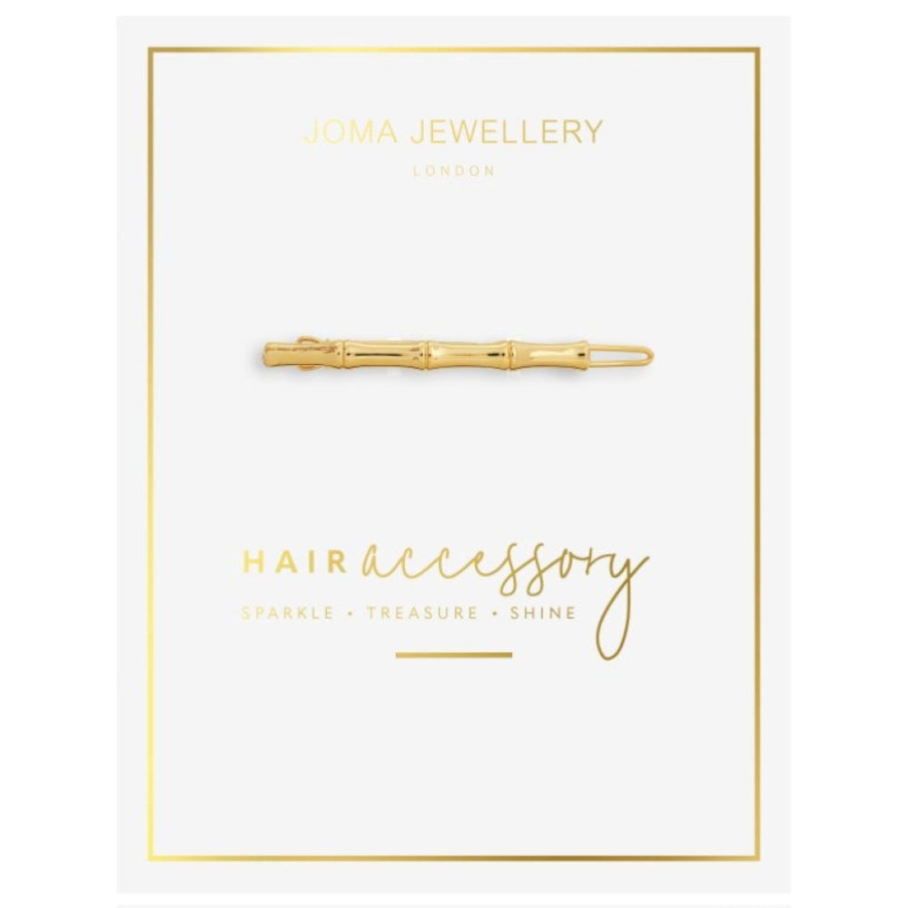 Hair Accessory | Bamboo Gold Bar Hair Clip