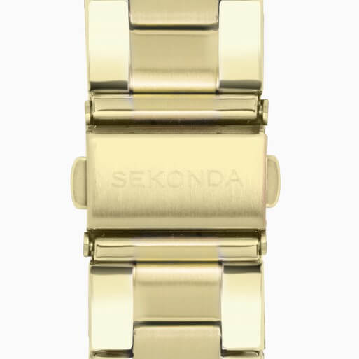 Taylor Green Dial & Gold Tone Bracelet Strap Men's Watch