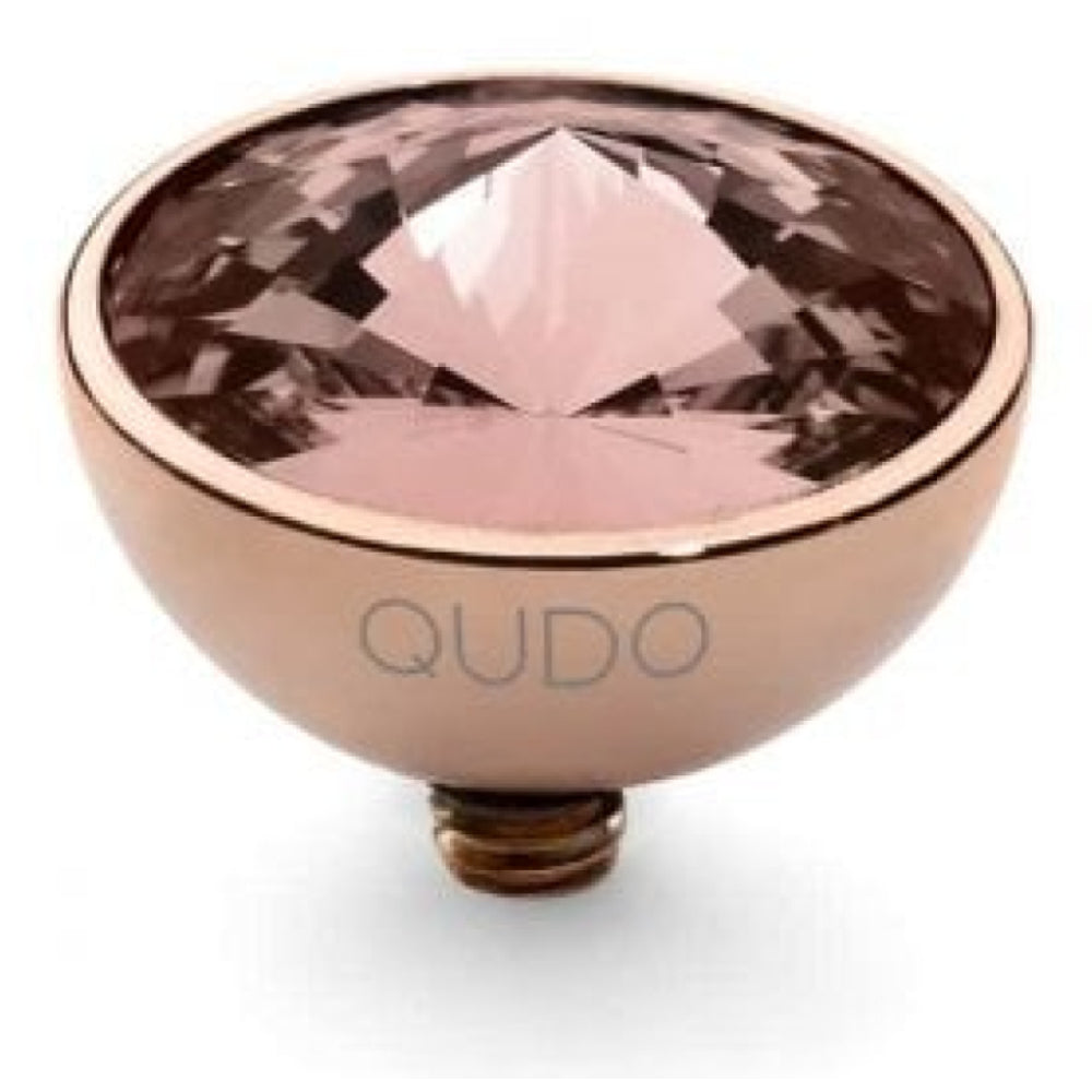Famosa Rose Gold 11.5mm Bottone Ring Top Vintage Rose