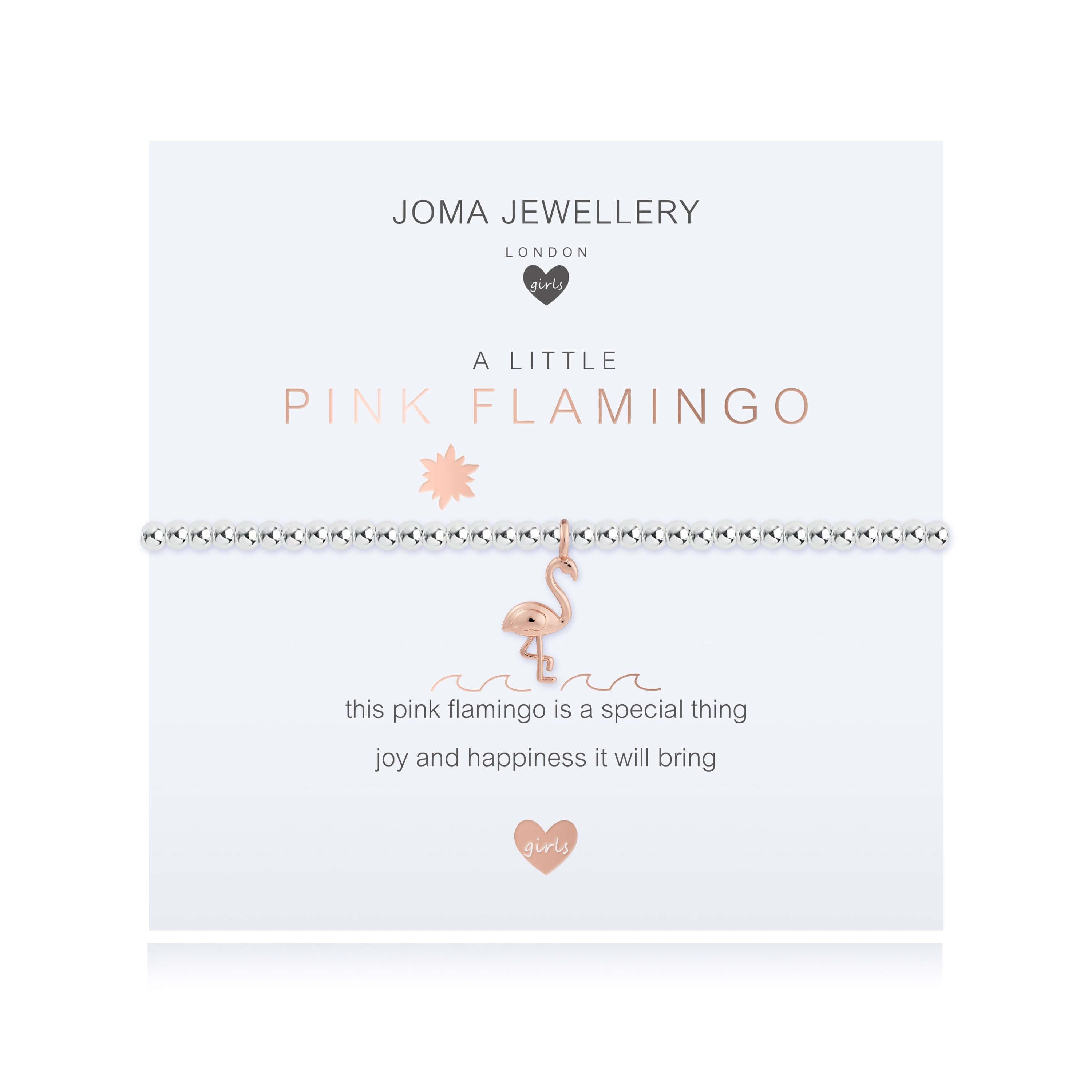 Children's A Little 'Pink Flamingo' Bracelet