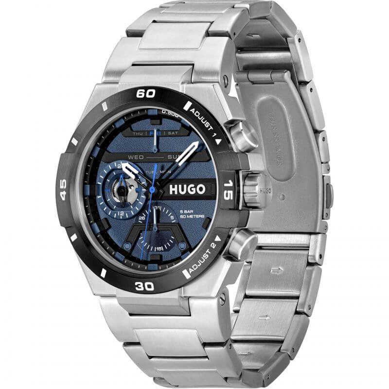 # WILD Stainless Steel Multifunction Gents Watch