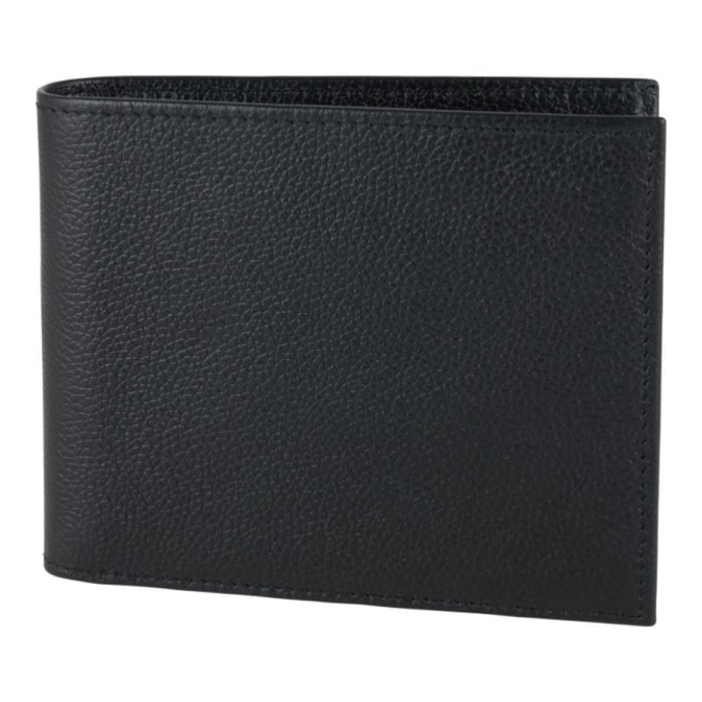 Leather Wallet with Guitar lining -Black