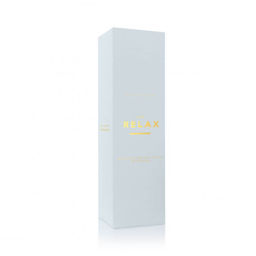 Sentiment Reed Diffuser | And Relax | White Orchid And Soft Cotton
