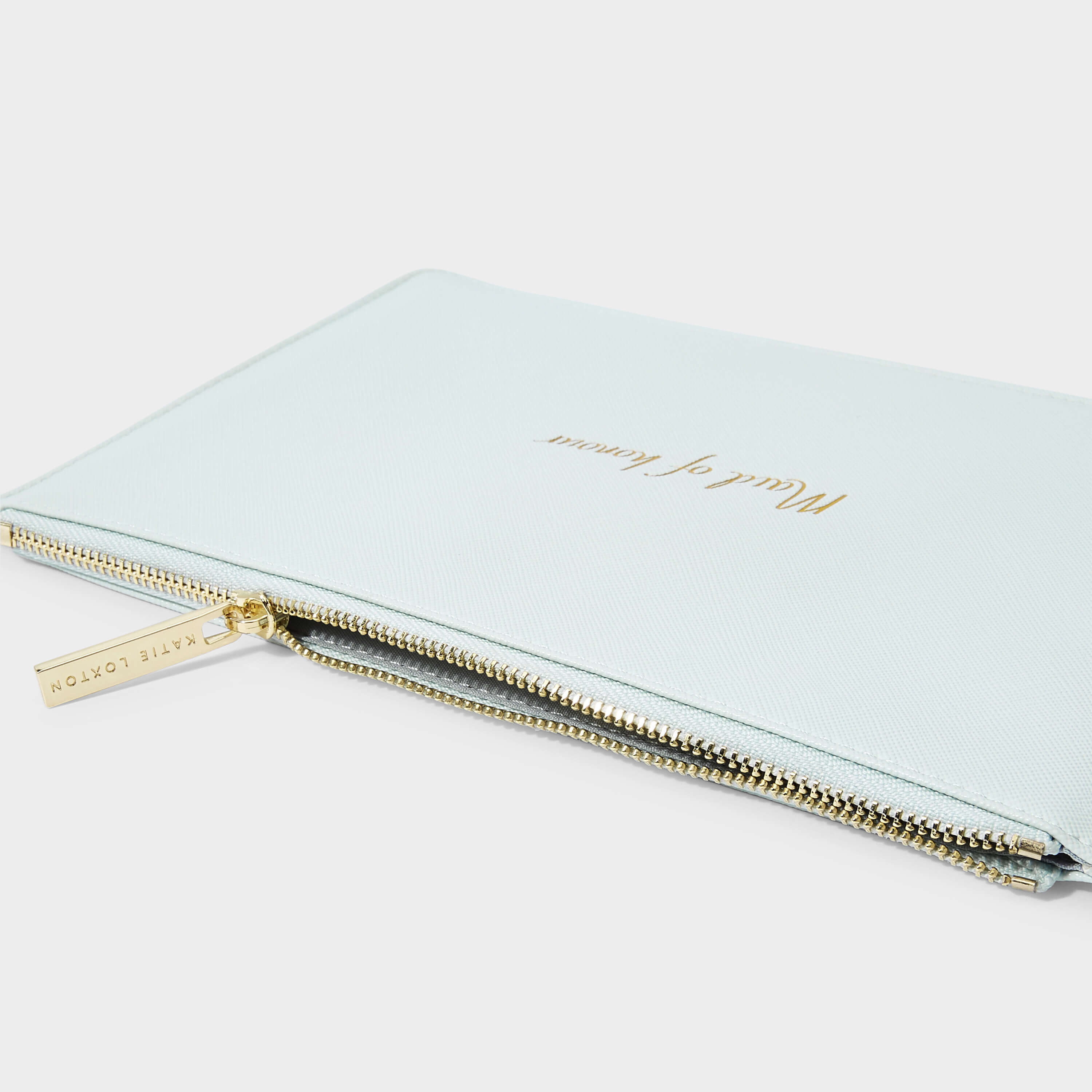 Bridal Perfect Pouch | Maid Of Honour | Powder Blue | 16 X 24 X 1.5cm