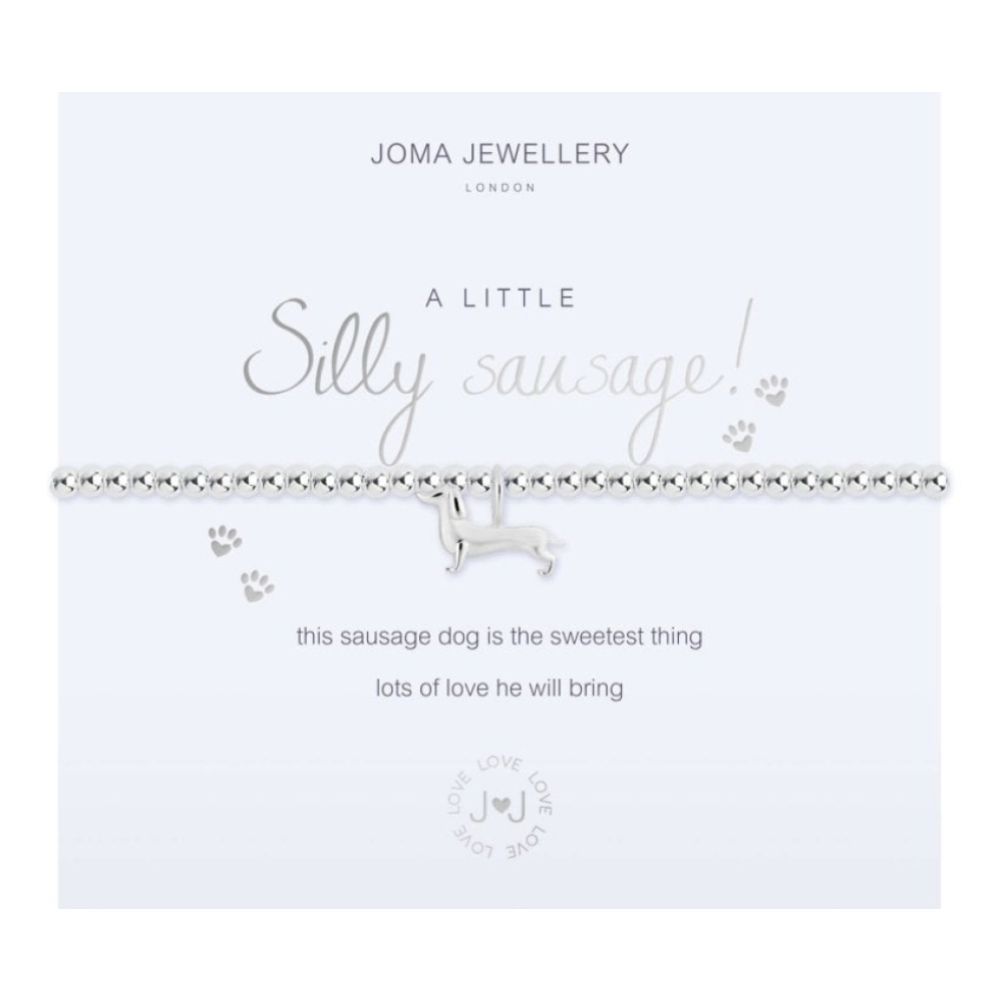 A Little | Silly Sausage | Bracelet | 17.5cm Stretch