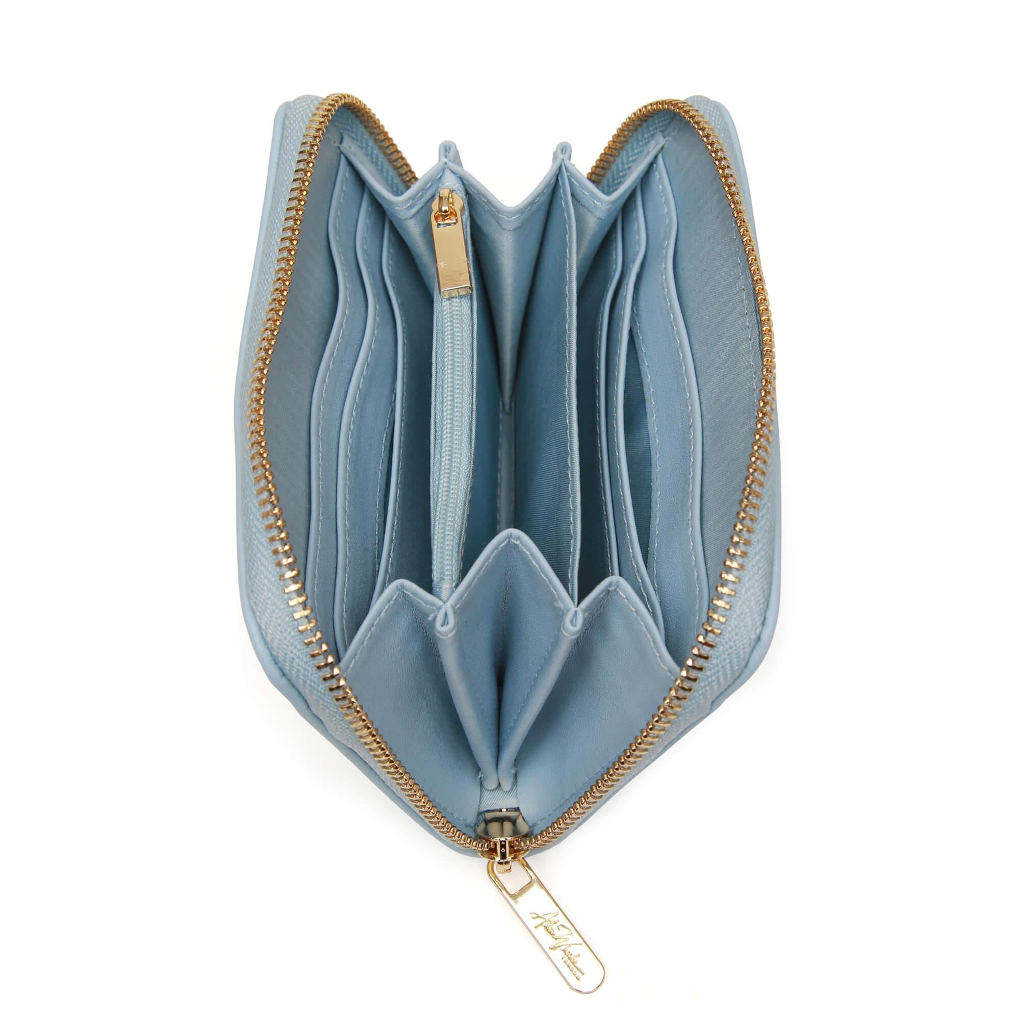 Bromley Purse In Pastel Blue