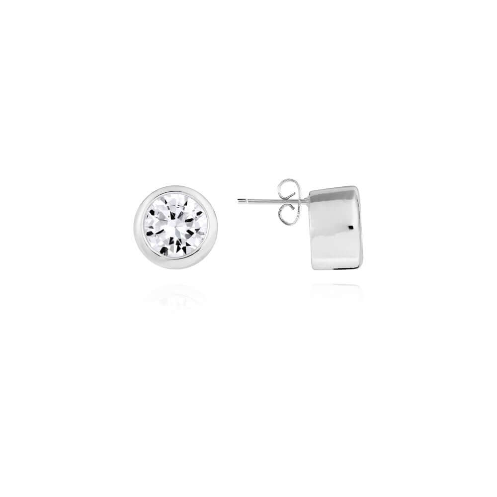 Esme | Silver | CZ | Earrings