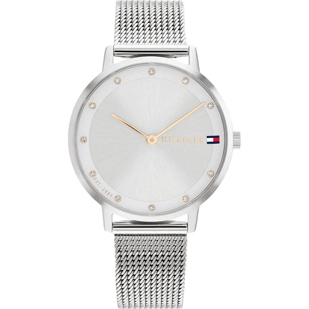 Pippa SS Mesh Strap With Silver Dial Ladies Watch