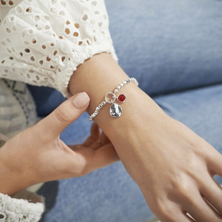 Spirit Stones Garnet Bracelet