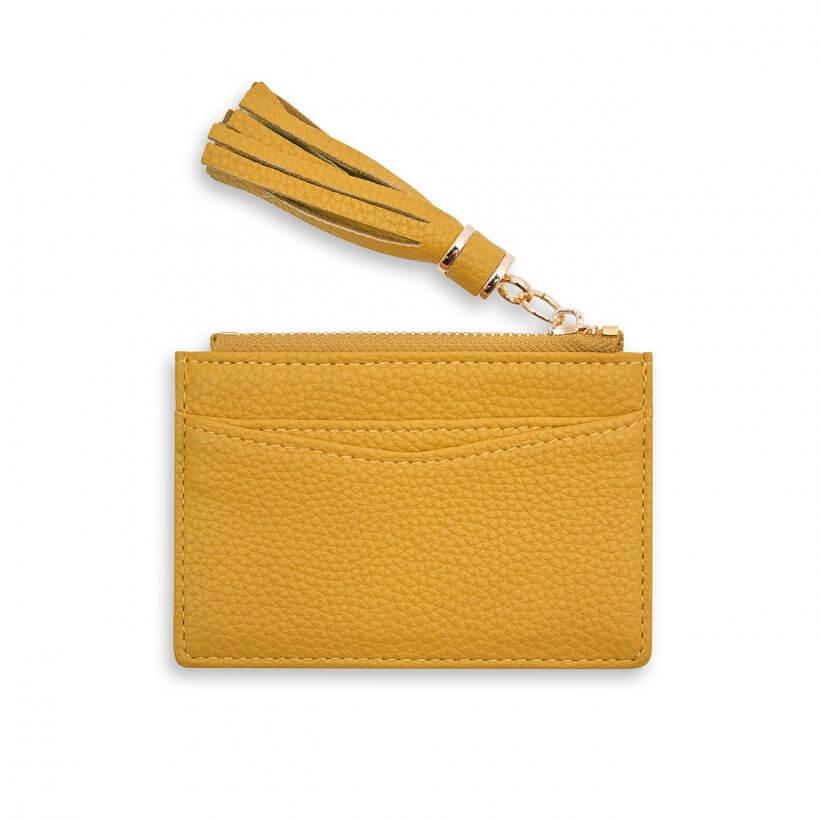 Sophia Tassel Coin/Card Purse | Ochre
