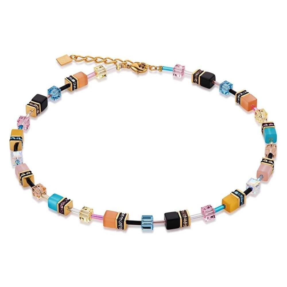 Geo Cube Multicolour Candy Necklace
