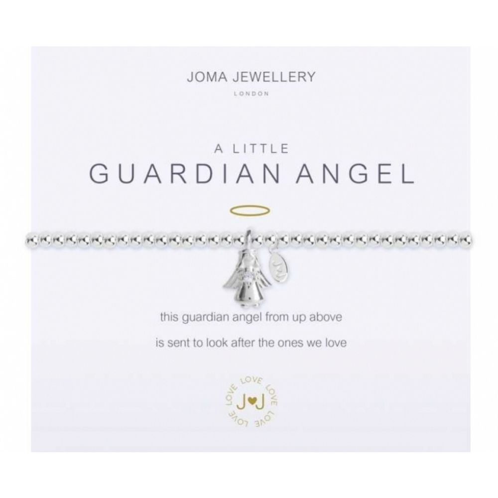 A Little | Guardian Angel | Silver | Bracelet | 17.5cm